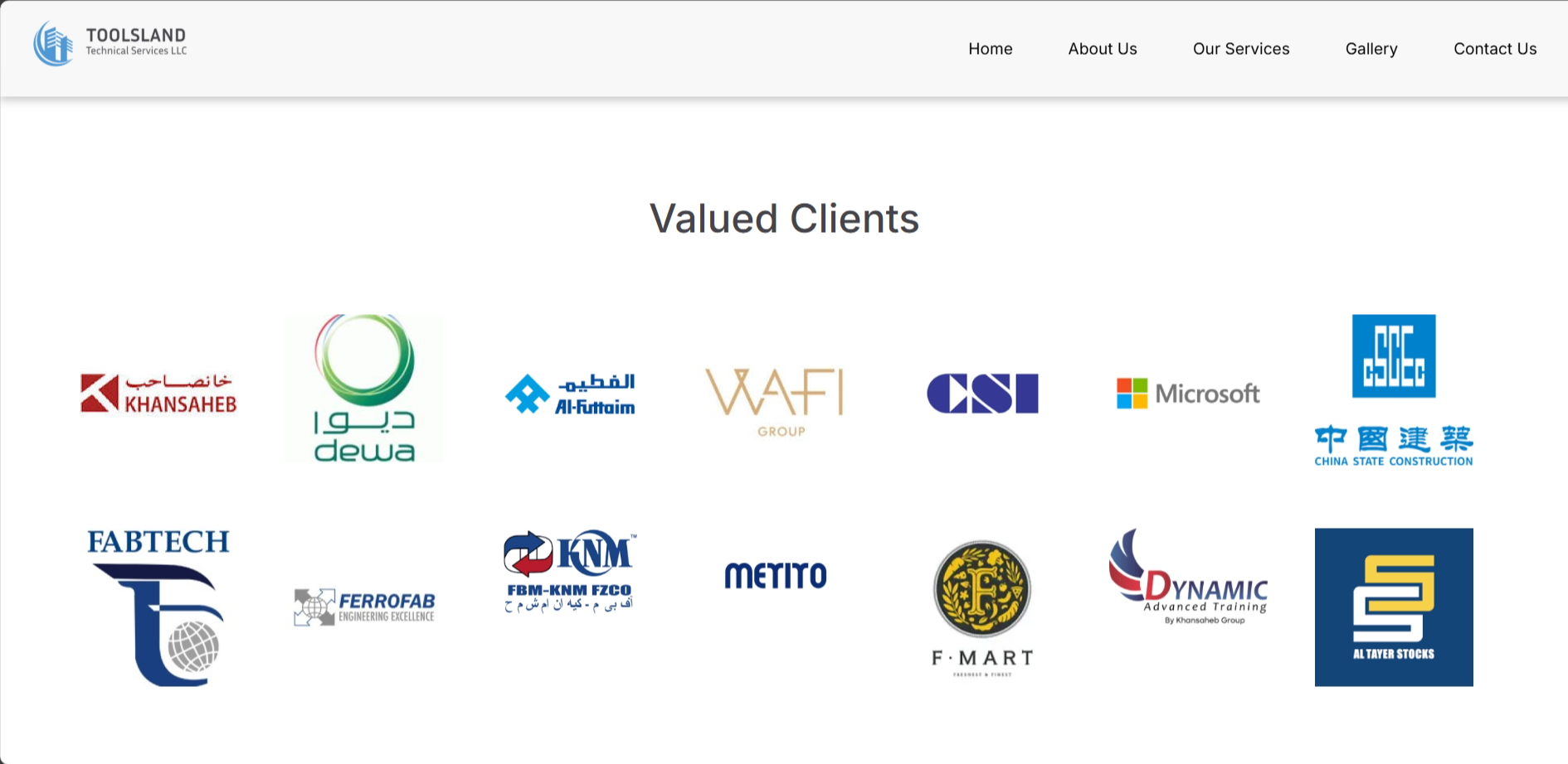 Toolsland Website Screenshot 3